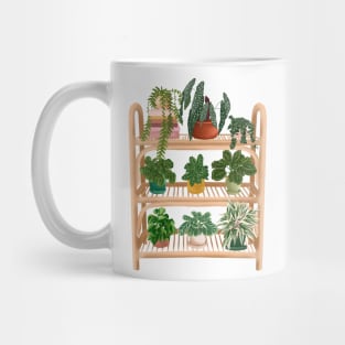 Bohemian plant shelf Mug